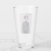 Mevrouw Schwarz (van Edvard Munch) Glas (Achterkant)