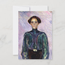Mevrouw Schwarz (van Edvard Munch) Kaart