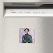 Mevrouw Schwarz (van Edvard Munch) Magneet (Insitu (Vaatwasser))