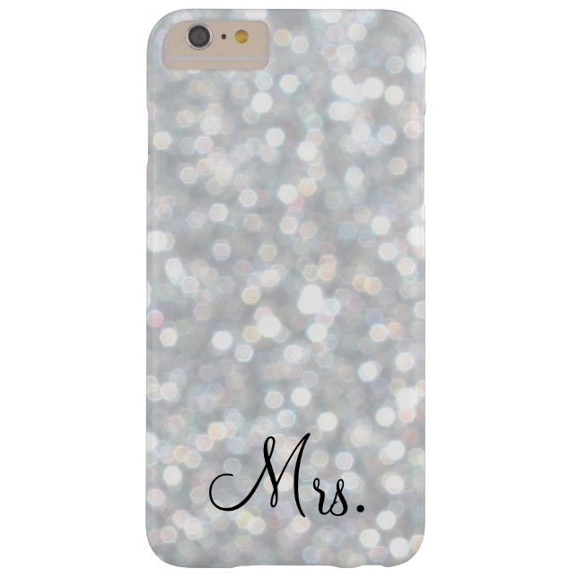 Mevrouw Silver iPhone 6 plus Hoesje (Achterkant)
