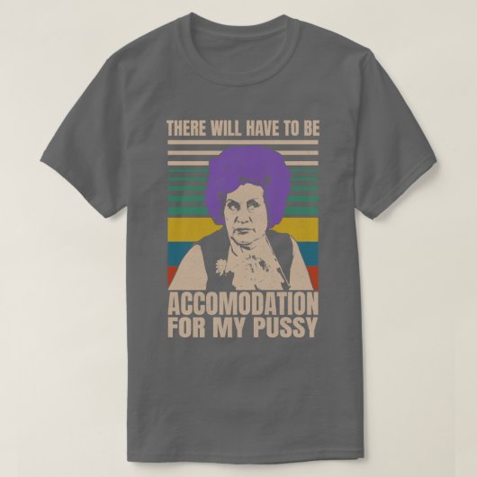 Mevrouw Slocombe T-shirt (Design voorkant)