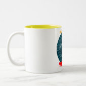 Mevrouw Steffie Tweekleurige Koffiemok (Links)