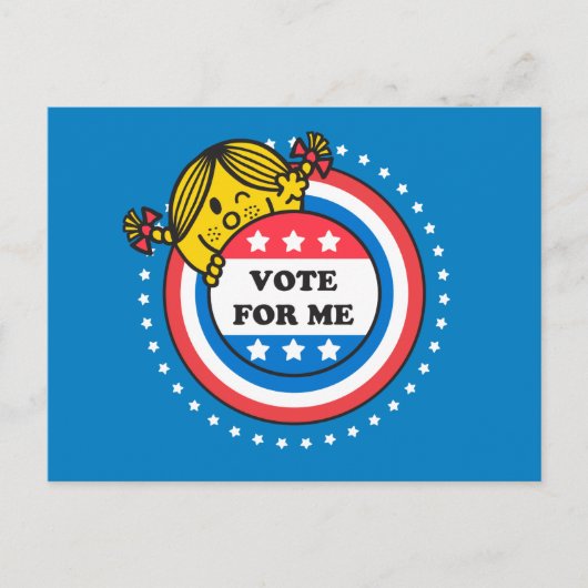 Mevrouw Sunshine - stem voor mij Briefkaart (Voorkant)