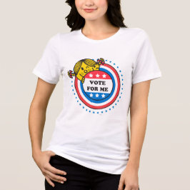 Mevrouw Sunshine - stem voor mij Tri-Blend Shirt
