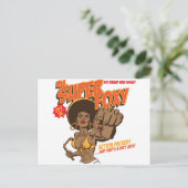 Mevrouw Super Foxy Briefkaart (Staand voorkant)