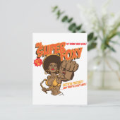 Mevrouw Super Foxy Briefkaart (Staand voorkant)