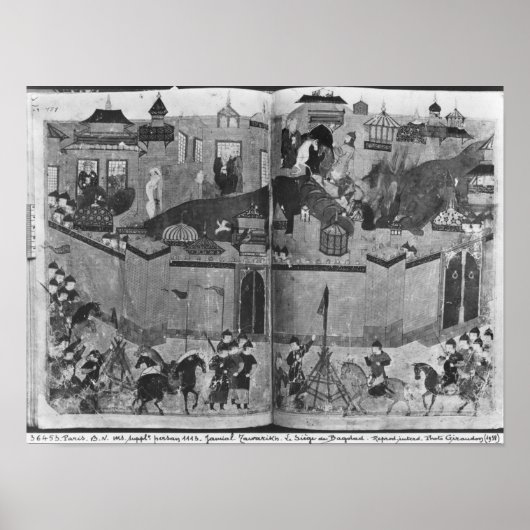 mevrouw Suppl PersanMongols onder leiding van Poster (Voorkant)