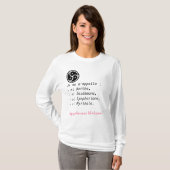 Mevrouw T-shirt (Voorkant volledig)