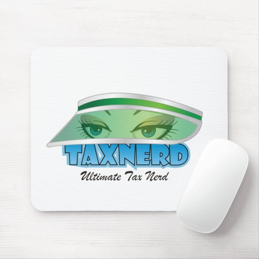 mevrouw TaxNerd Mousepad Muismat (Met muis)