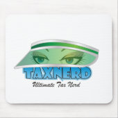 mevrouw TaxNerd Mousepad Muismat (Voorkant)
