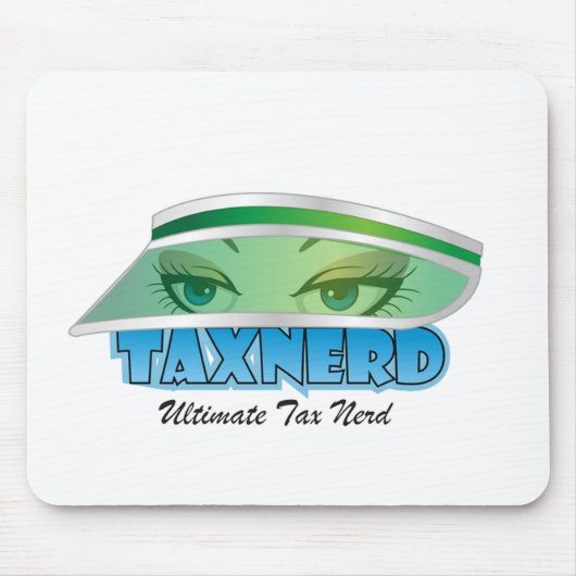 mevrouw TaxNerd Mousepad Muismat (Voorkant)