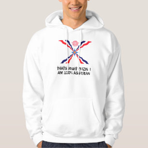 MEVROUW THATS JUIST CUZIN I AM 100% ASSYRIAN HOODIE