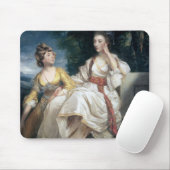 Mevrouw Thrale en haar dochter Hester 1777-78 Muismat (Met muis)