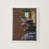 mevrouw Tiberius B VIII f.58 Coronation of King Ch Legpuzzel (Verticaal)