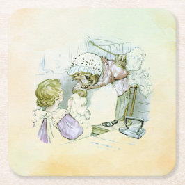 Mevrouw Tiggy-Winkle 1 Kartonnen Onderzetters