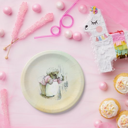 Mevrouw Tiggy-Winkle 4 Papieren Borden Papieren Bordje (Feest)