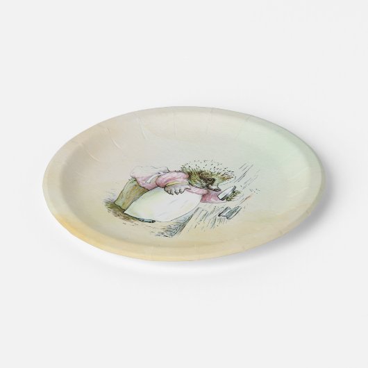 Mevrouw Tiggy-Winkle 4 Papieren Borden Papieren Bordje (Gekanteld)