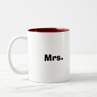 Mevrouw Tweekleurige Koffiemok