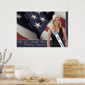 mevrouw U.S. Galaxy - 1 Poster (Keuken)