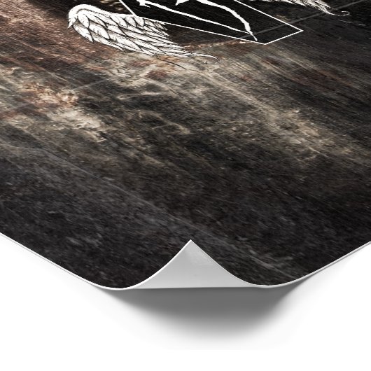 mevrouw Velouria Graves Poster (Hoek)