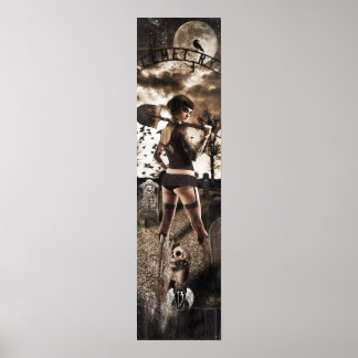 mevrouw Velouria Graves Poster