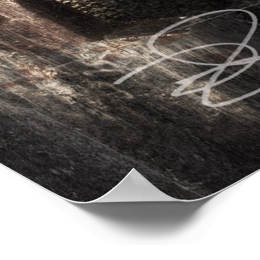 mevrouw Velouria Graves Poster (Hoek)