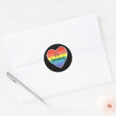 Mevrouw Vice President, ik spreek Kamala Harris gi Ronde Sticker (Envelop)