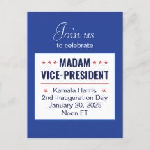 Mevrouw Vice-President Kamala Harris 2d Inhuldigin