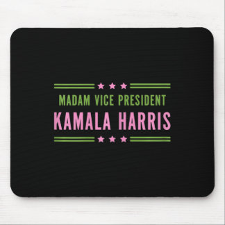 Mevrouw Vice-President Kamala Harris Pink Green Muismat