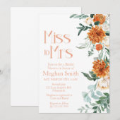 Mevrouw, Vrijgezellenfeest, Bridal Brunch Kaart (Voorkant / Achterkant)