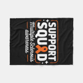 mevrouw Warrior mevrouw Support Squad Multiple Scl Fleece Deken (Voorkant (Horizontaal))