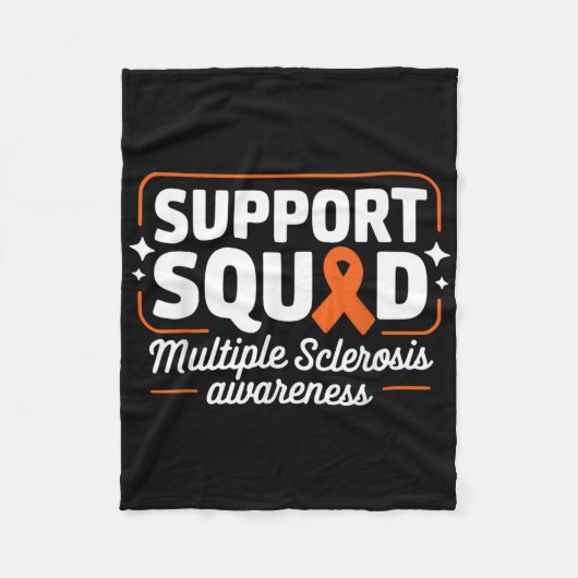 mevrouw Warrior mevrouw Support Squad Multiple Scl Fleece Deken (Voorkant)