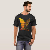 mevrouw Warrior Multiple Sclerosis Awareness Oranj T-shirt (Voorkant volledig)