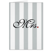 Mevrouw Wife Bride klikt om Kleurstrepes aan te pa (Voorkant)