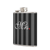 Mevrouw Wife Bride Zijn haar nieuwe widen Heupfles (Links)