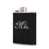 Mevrouw Wife Bride Zijn haar nieuwe widen Heupfles (Links)