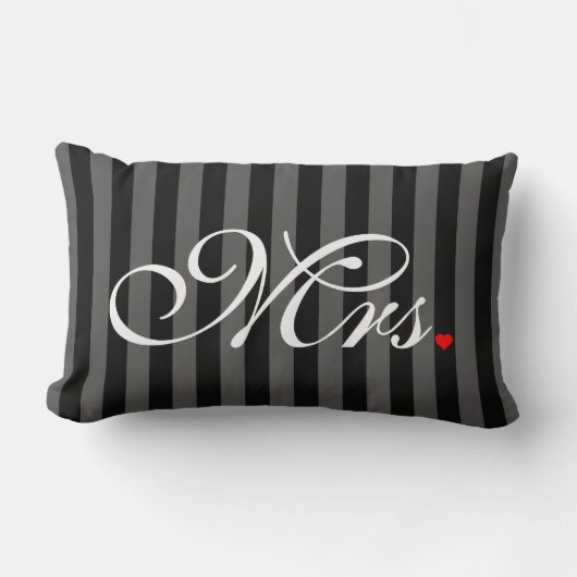 Mevrouw Wife Bride Zijn haar nieuwe widen Kussen (Voorkant)