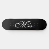 Mevrouw Wife Bride Zijn haar nieuwe widen Persoonlijk Skateboard (Horizontaal)