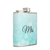 Mevrouw Wife Hers Blauwgroen Flask Heupfles (Rechts)