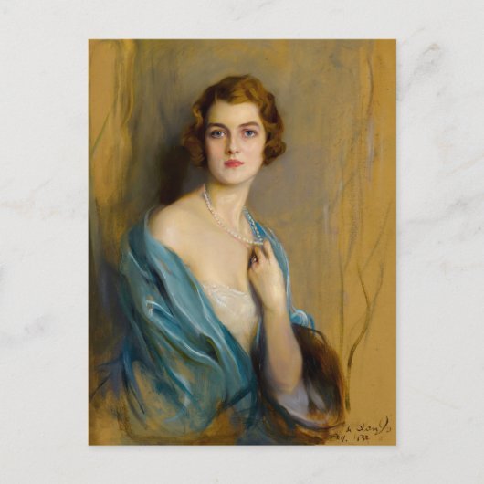 Mevrouw William Burden, Briefkaart (Voorkant)