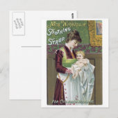 Mevrouw Winslows Soothing Syrup Briefkaart (Voorkant / Achterkant)