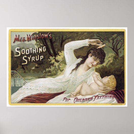 Mevrouw Winslows Soothing Syrup Poster (Voorkant)