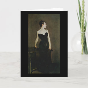 Mevrouw X door John Singer Sargent Kaart