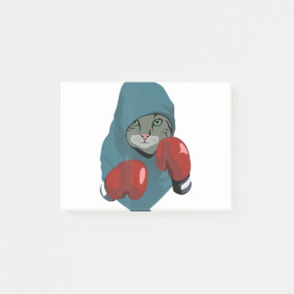 Mew Boxing Cat Post-it® Notes