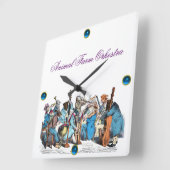 MEW MUSICAL TAAL ANIMAAL BOERDERIJ ORCHESTRA SQUAR VIERKANTE KLOK (Hoek)