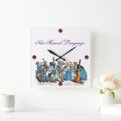 MEW MUSICAL TAAL ANIMAAL BOERDERIJ ORCHESTRA VIERKANTE KLOK (Huis)