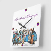 MEW MUSICAL TAAL ANIMAAL BOERDERIJ ORCHESTRA VIERKANTE KLOK (Hoek)