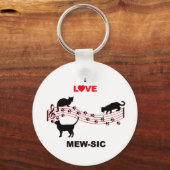 Mew-sic Sleutelhanger (Voorkant)