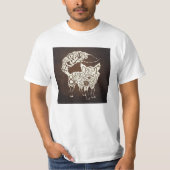 mewithoutYou - Fox the Crow and the Cookie Lyrics T-shirt (Voorkant)