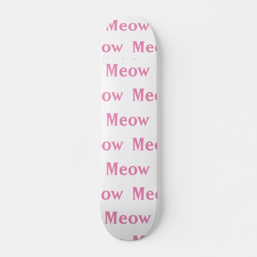 Mewkat Persoonlijk Skateboard (Voorkant)